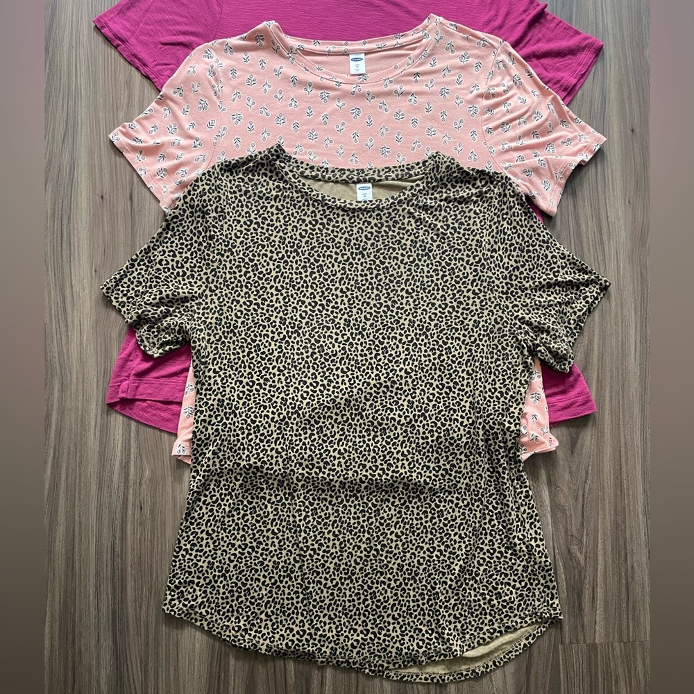3 Old Navy Luxe Tops Size Medium